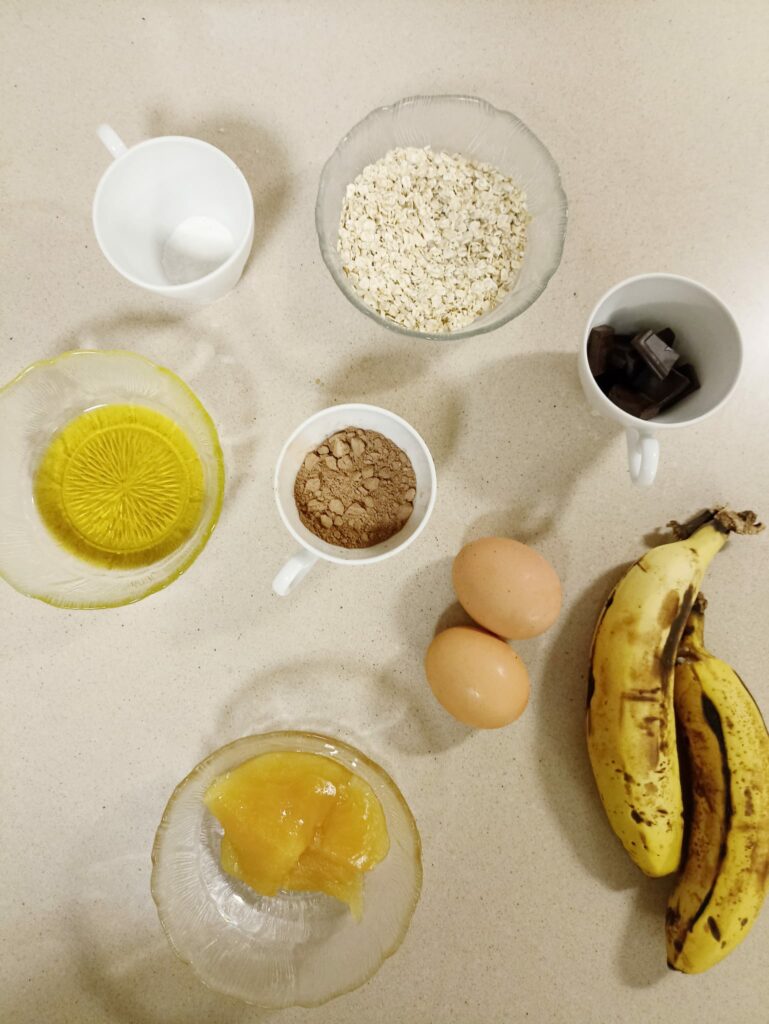 Ingredientes Banana Bread